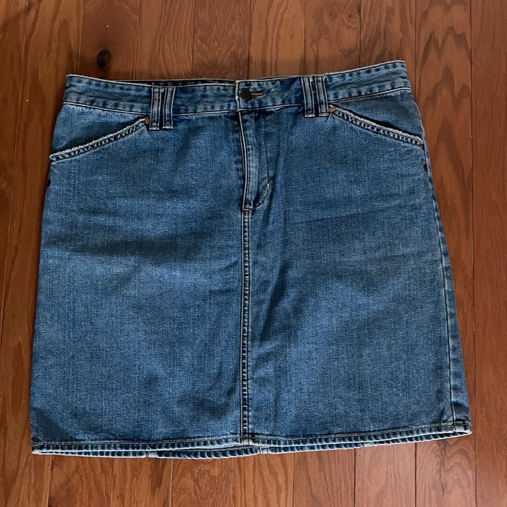 Old Navy‎ Jean Midi Skirt